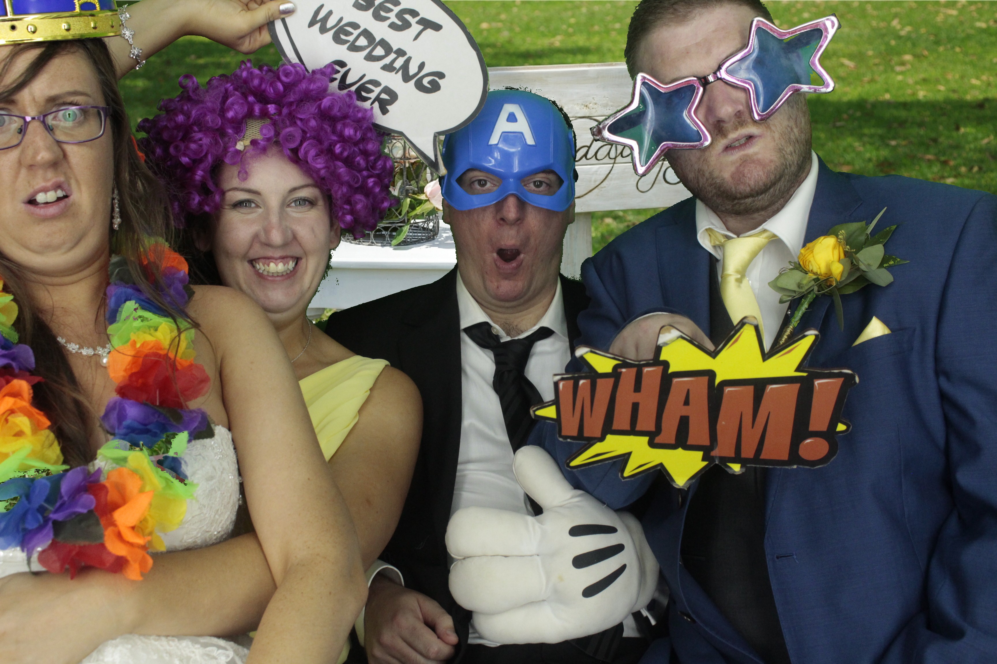 Leanne & Mike's Wedding | View more photos from the event at gallery.myphotoboothexperience.co.uk/u/MyPhotoBoothExperienceLtd/Leanne-Mikes-Wedding